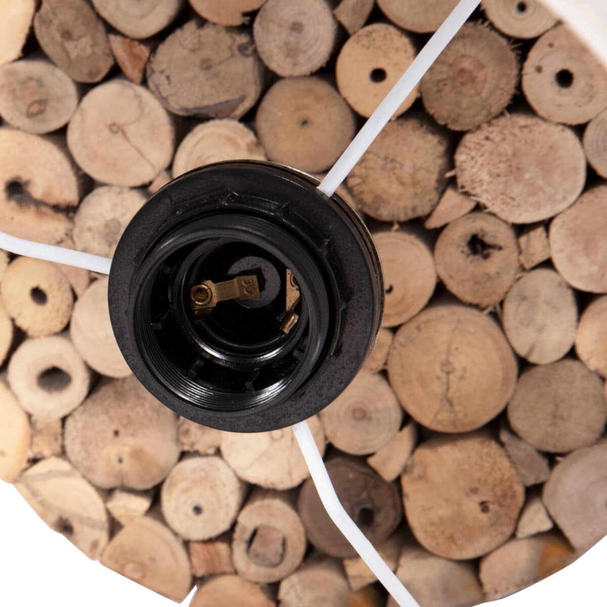 ΕΠΙΤΡΑΠΕΖΙΟ ΚΥΛΙΝΔΡΙΚΟ ΦΩΤΙΣΤΙΚΟ TWIGGY HM4427 DRIFTWOOD & ΜΠΕΖ ΚΑΠΕΛΟ Φ24.5x45Υεκ. - Image 5