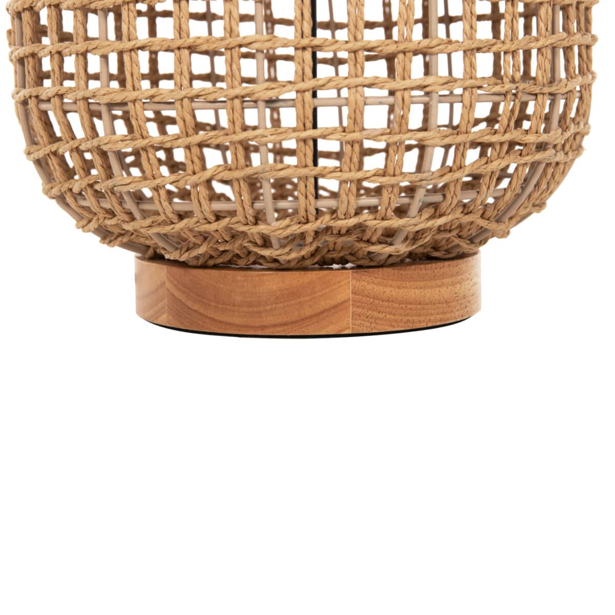 ΦΩΤΙΣΤΙΚΟ ΔΑΠΕΔΟΥ HM4359 ΜΕΤΑΛΛΟ-PAPER ROPE ΣΕ ΚΑΦΕ-2 ΛΑΜΠΕΣ Φ25x78,5Υεκ. - Image 9