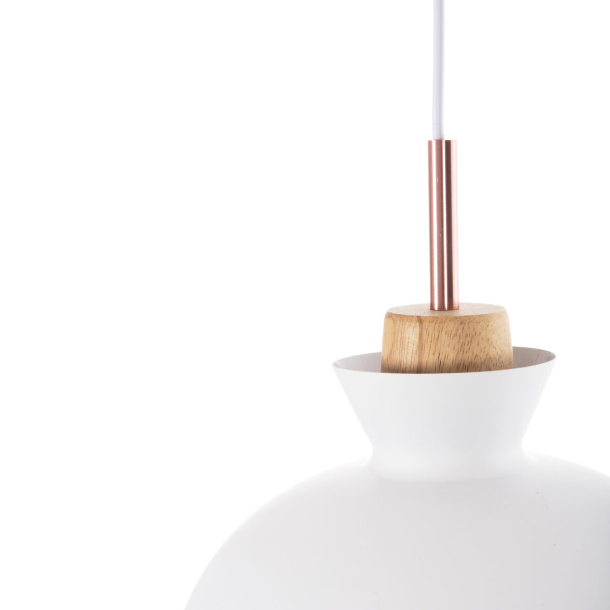 ΦΩΤΙΣΤΙΚΟ ΟΡΟΦΗΣ 3-ΦΩΤΟ ΚΡΕΜΑΣΤΟ HM4142 ΜΕΤΑΛΛΟ ΣΕ ΛΕΥΚΟ-ΓΚΡΙ-ΜΑΥΡΟ 120Υεκ - Image 4