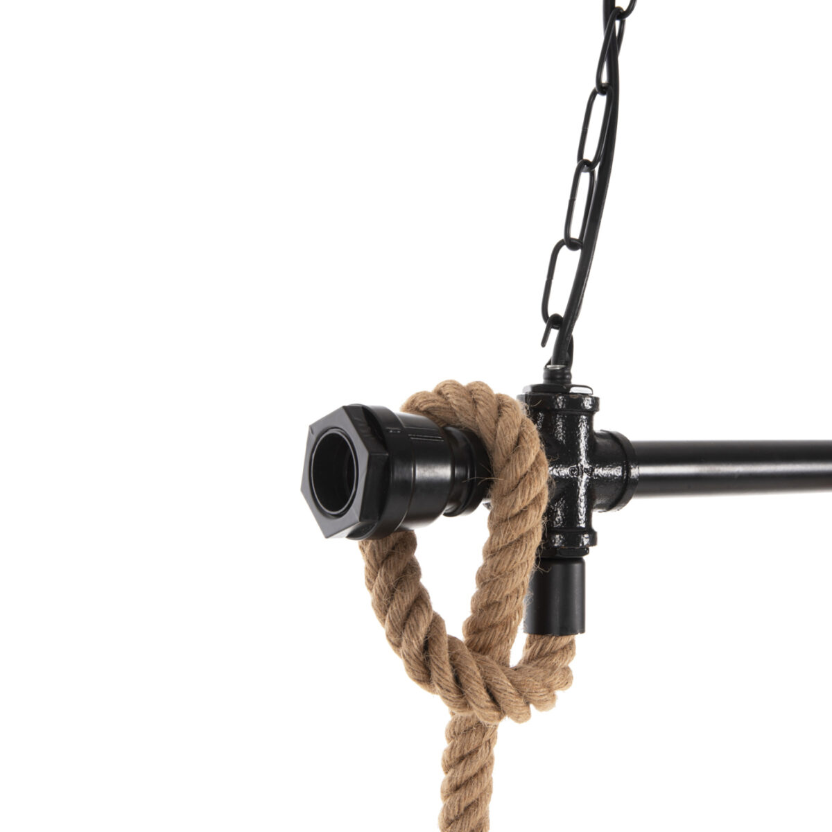 ΦΩΤΙΣΤΙΚΟ ΟΡΟΦΗΣ 3-ΦΩΤΟ ΚΡΕΜΑΣΤΟ HM4180 ΜΕΤΑΛΛΟ ΜΑΥΡΟ-ΣΧΟΙΝΙ ΦΥΣΙΚΟ 80x14,5x137Υεκ. - Image 6