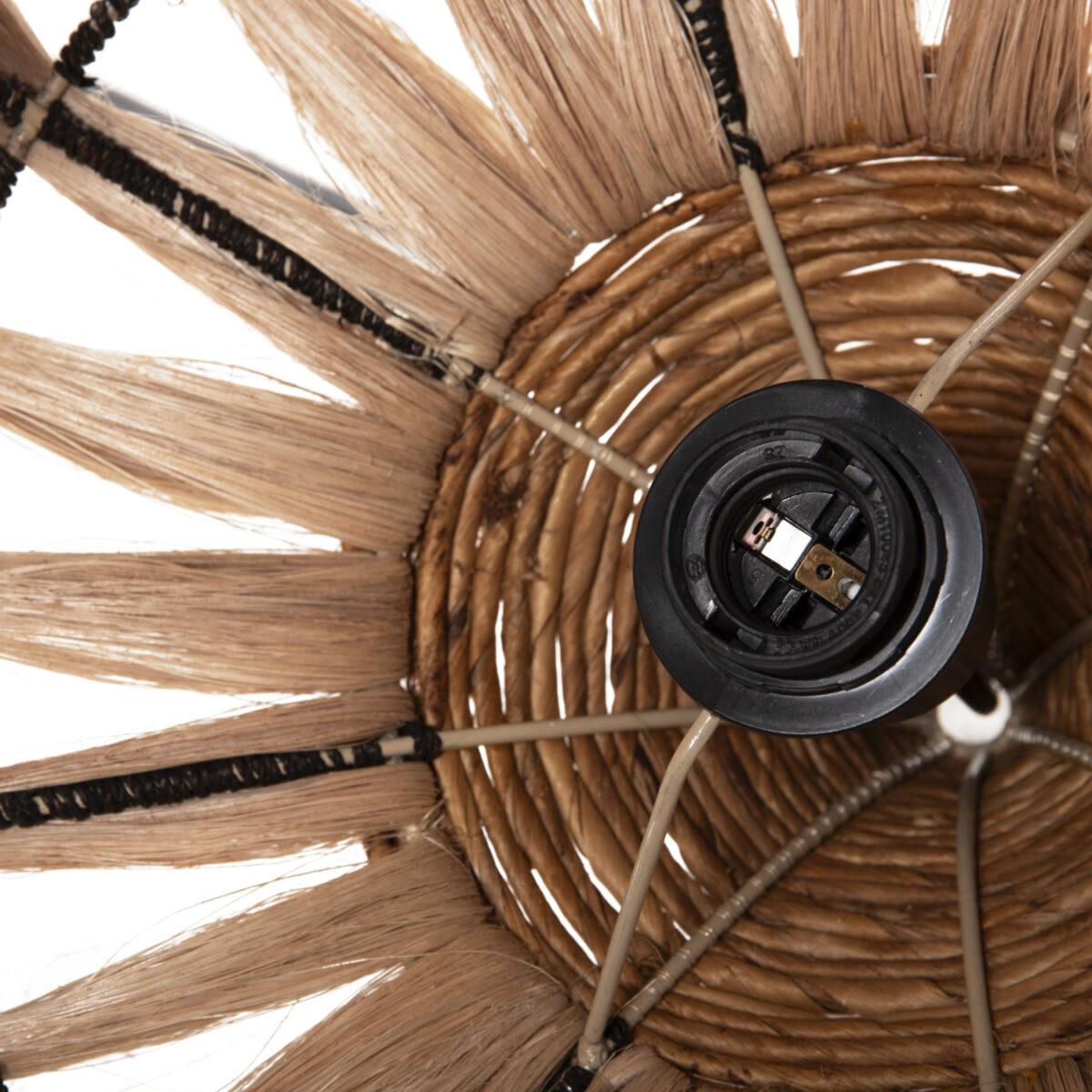 ΦΩΤΙΣΤΙΚΟ ΟΡΟΦΗΣ ΑΠΟ ΙΝΕΣ ΑΜΠΑΚΑ ΣΕ ΦΥΣΙΚΟ ΧΡΩΜΑ Φ52x48-120Yεκ.HM7760 - Image 8