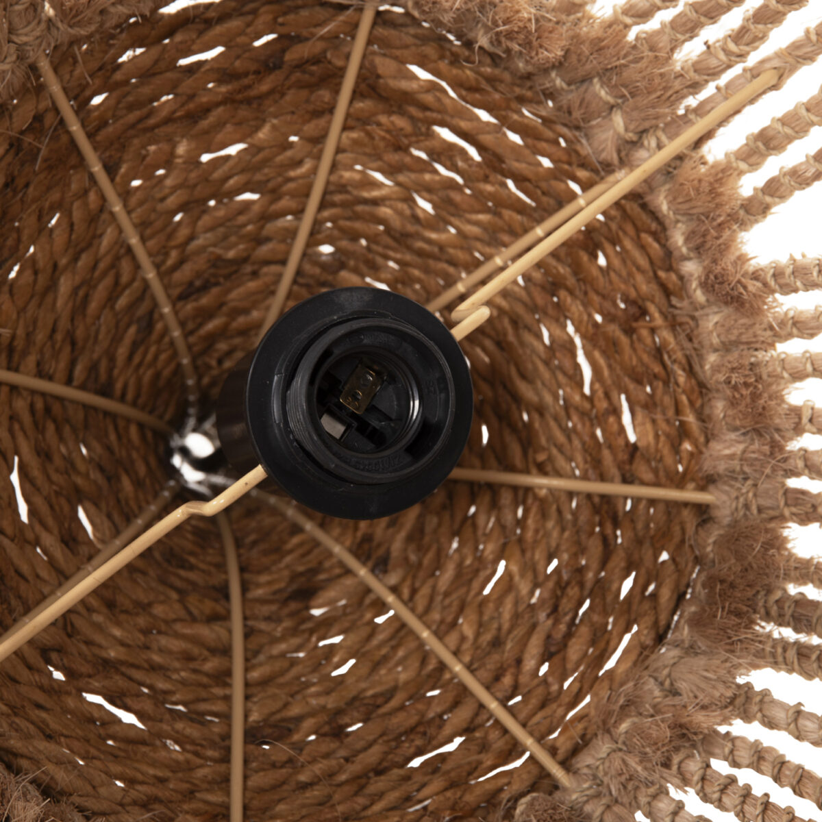 ΦΩΤΙΣΤΙΚΟ ΟΡΟΦΗΣ ΑΠΟ ΙΝΕΣ-ΣΧΟΙΝΙ ΚΑΝΝΑΒΗΣ ΜΑΝΙΛΑΣ ΣΕ ΦΥΣΙΚΟ ΧΡΩΜΑ Φ51x65-120Υεκ.HM7752 - Image 9