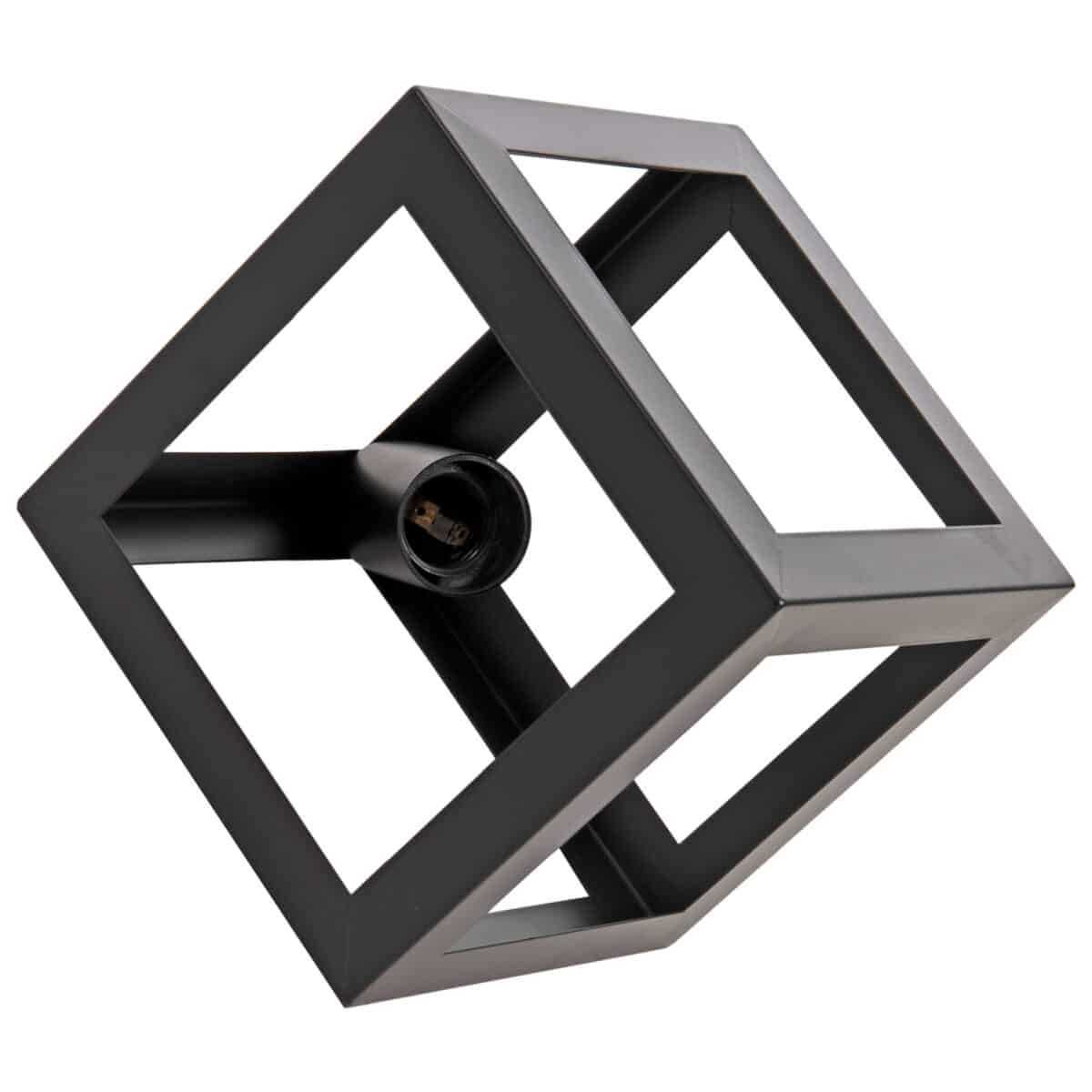 ΦΩΤΙΣΤΙΚΟ ΟΡΟΦΗΣ ΚΡΕΜΑΣΤΟ HM4035 2 ΚΥΒΟΙ ΜΑΥΡΟ ΜΕΤΑΛΛΟ Φ18x130Yεκ. - Image 5