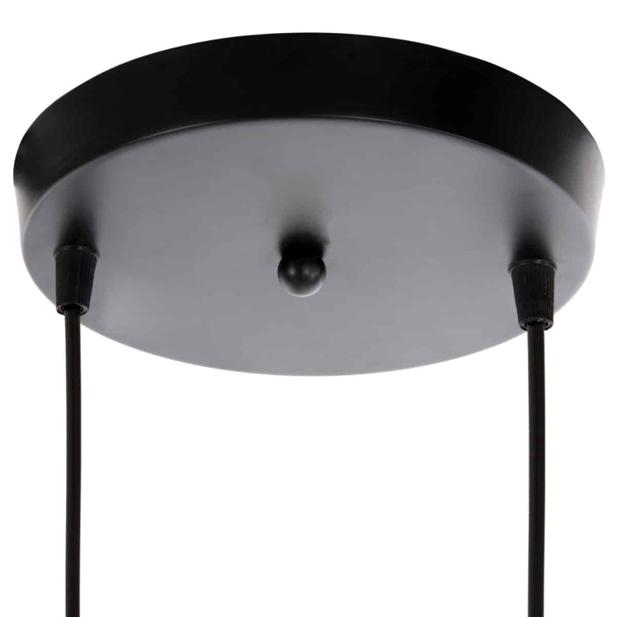 ΦΩΤΙΣΤΙΚΟ ΟΡΟΦΗΣ ΚΡΕΜΑΣΤΟ HM4035 2 ΚΥΒΟΙ ΜΑΥΡΟ ΜΕΤΑΛΛΟ Φ18x130Yεκ. - Image 6