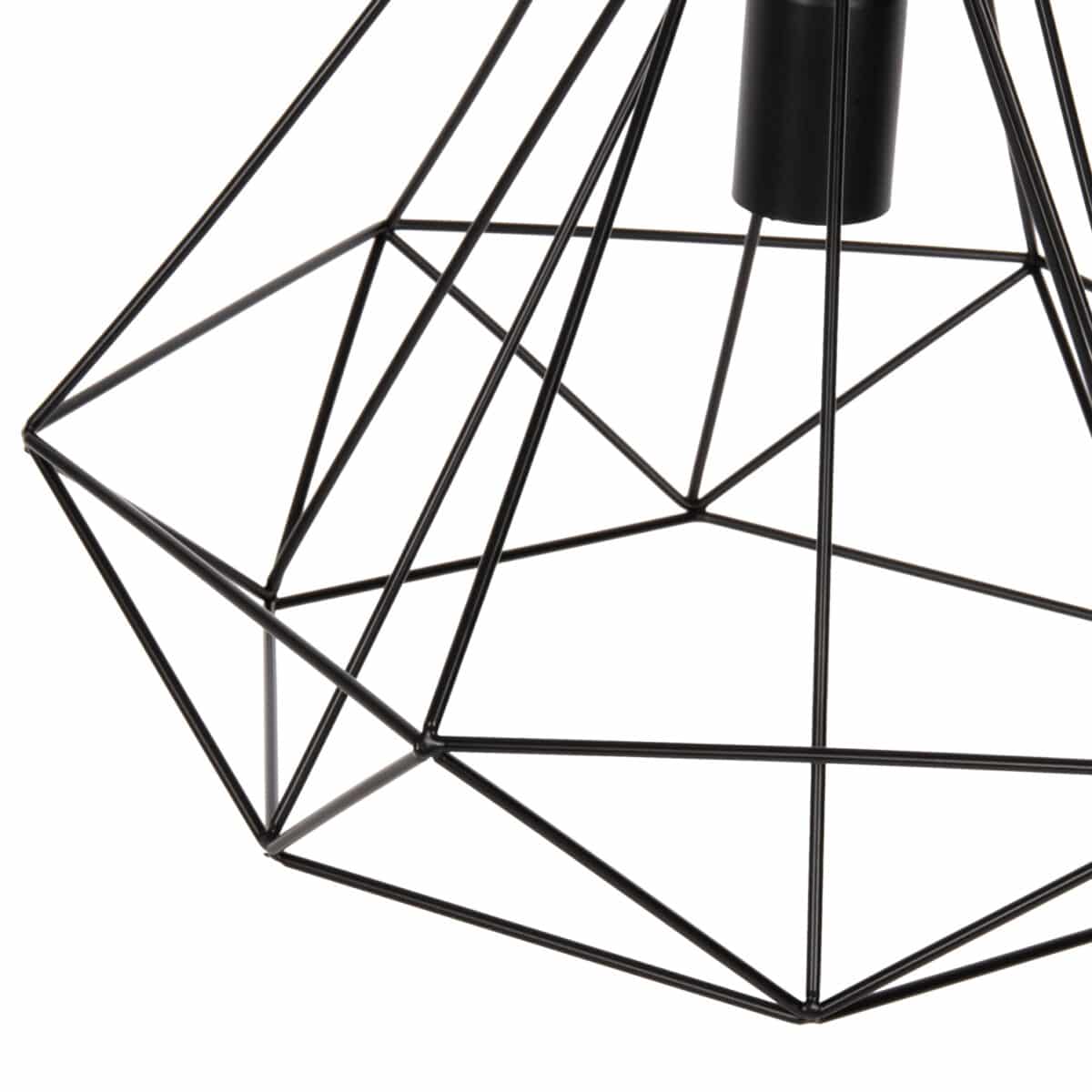 ΦΩΤΙΣΤΙΚΟ ΟΡΟΦΗΣ ΚΡΕΜΑΣΤΟ HM4041 3ΦΩΤΟ ΜΑΥΡΟ ΜΕΤΑΛΛΟ 25x22x123Yεκ. - Image 4