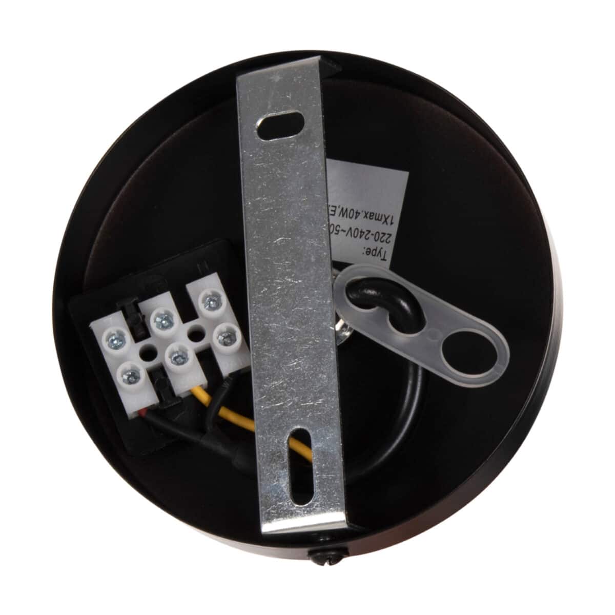 ΦΩΤΙΣΤΙΚΟ ΟΡΟΦΗΣ ΚΡΕΜΑΣΤΟ HM4044 ΣΧΟΙΝΙ 1m ΠΑΧΟΥΣ 2cm ΚΑΛΥΜΜΕΝΟ ΝΤΟΥΙ Ε27 - Image 7