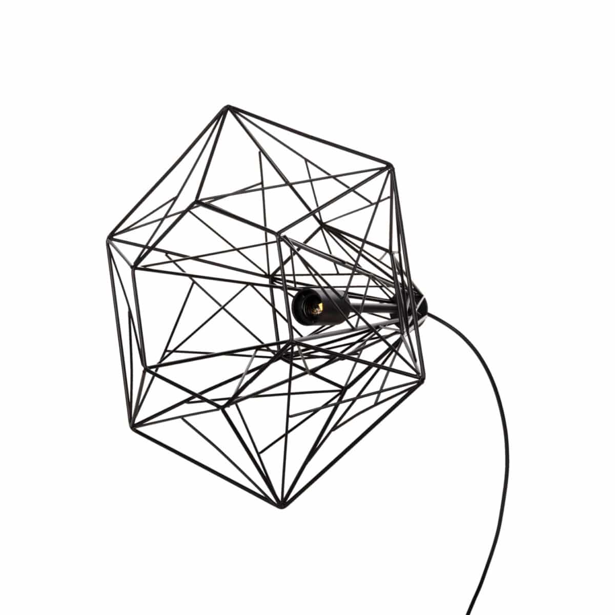 ΦΩΤΙΣΤΙΚΟ ΟΡΟΦΗΣ ΚΡΕΜΑΣΤΟ HM4068 ΜΑΥΡΟ ΜΕΤΑΛΛΙΚΟ ΚΑΠΕΛΟ 40x35x130Υεκ. - Image 5