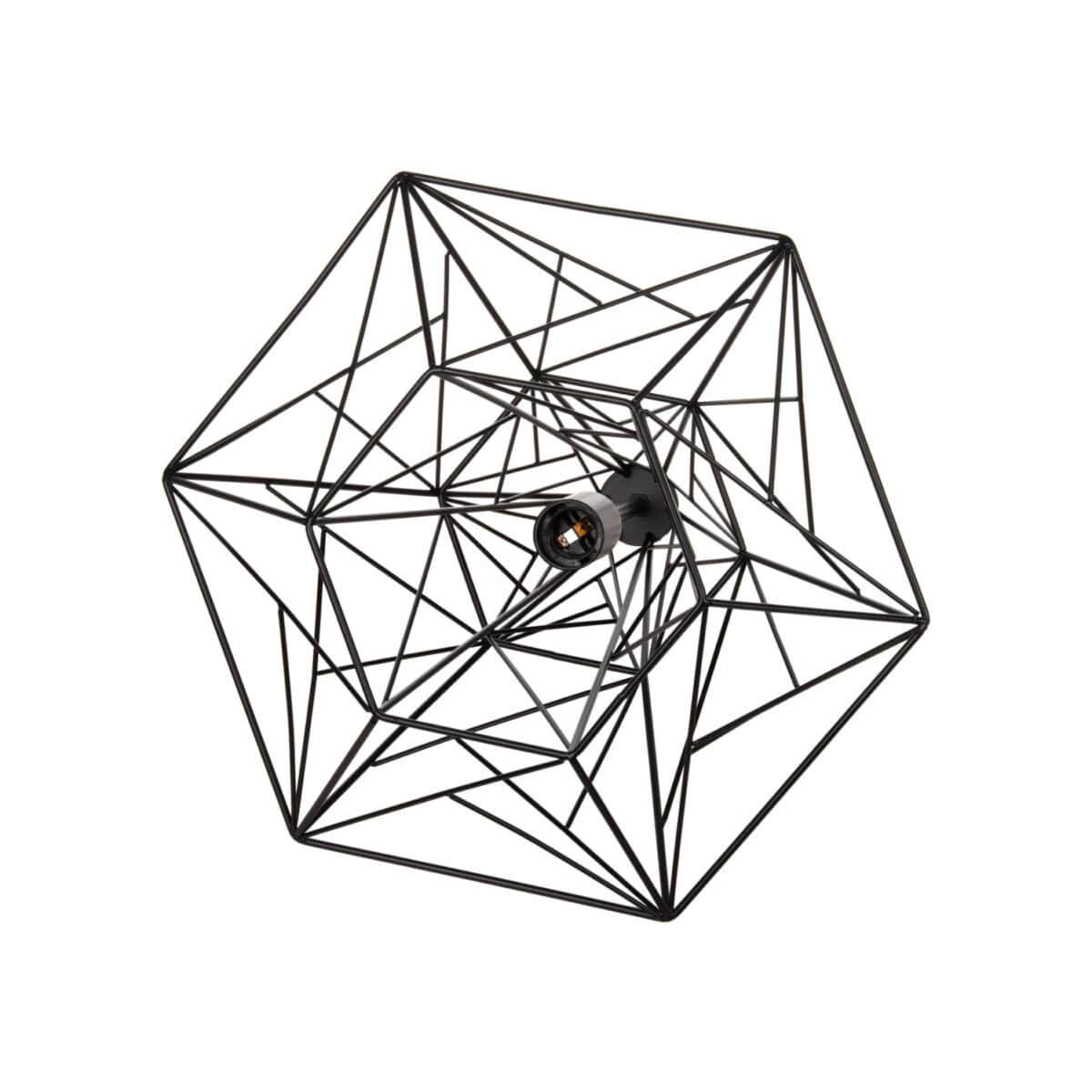 ΦΩΤΙΣΤΙΚΟ ΟΡΟΦΗΣ ΚΡΕΜΑΣΤΟ HM4068 ΜΑΥΡΟ ΜΕΤΑΛΛΙΚΟ ΚΑΠΕΛΟ 40x35x130Υεκ. - Image 6