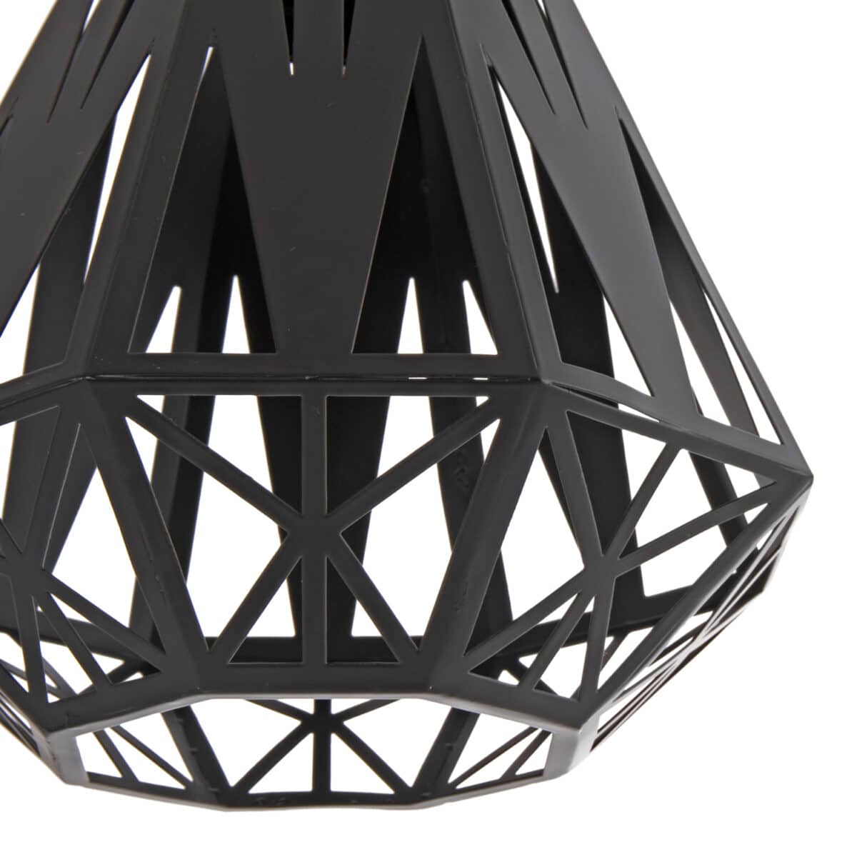 ΦΩΤΙΣΤΙΚΟ ΟΡΟΦΗΣ ΚΡΕΜΑΣΤΟ HM4083 3 "ΦΑΝΑΡΑΚΙΑ" ΜΑΥΡΟ ΜΕΤΑΛΛΟ Φ23x127Yεκ. - Image 4