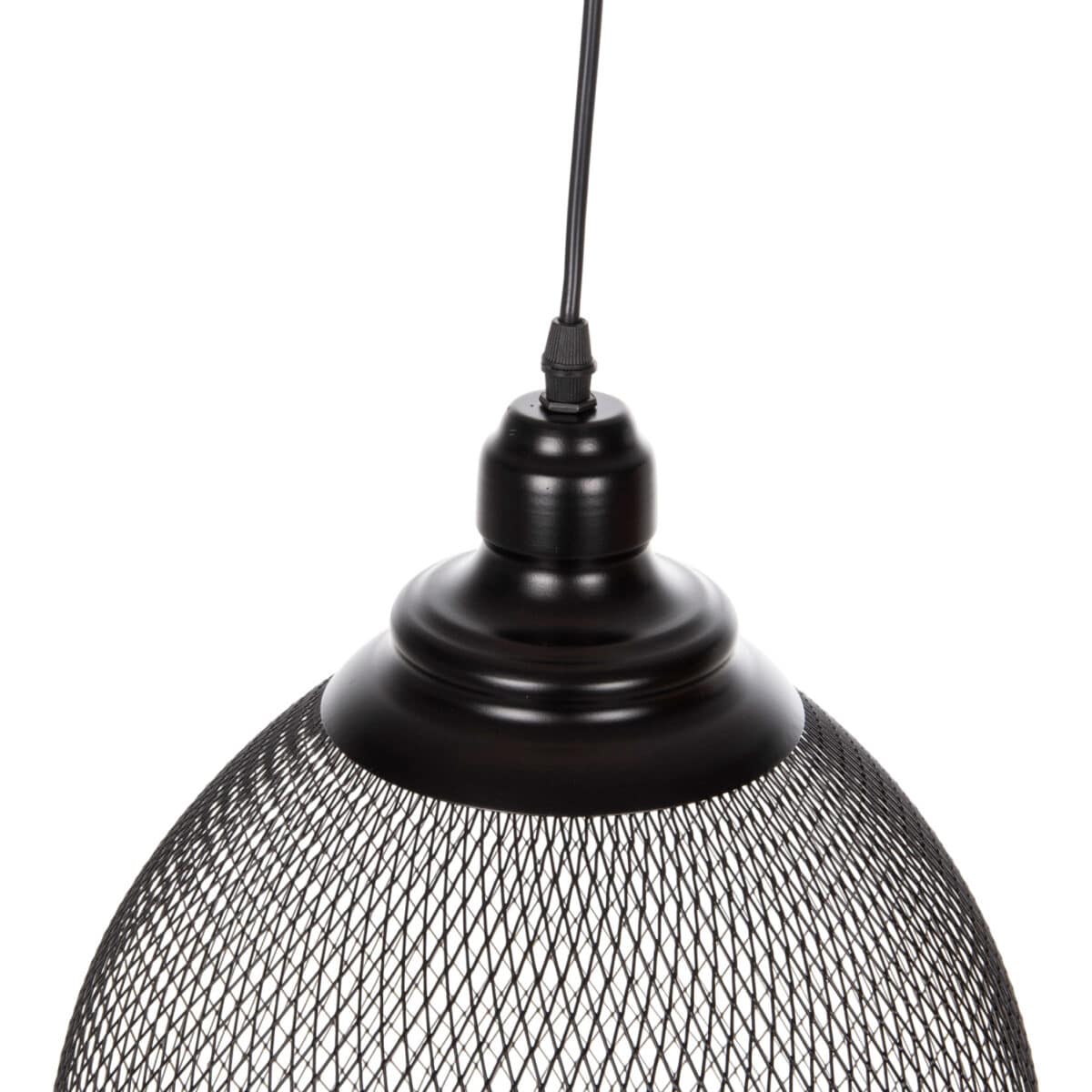 ΦΩΤΙΣΤΙΚΟ ΟΡΟΦΗΣ ΚΡΕΜΑΣΤΟ HM4100 ΜΕΤΑΛΛΙΚΗ ΔΙΚΤΥΩΤΗ ΚΑΜΠΑΝΑ ΚΑΠΕΛΟ Φ32x137Yεκ. - Image 4