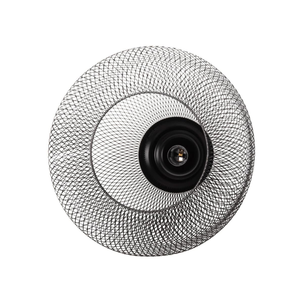 ΦΩΤΙΣΤΙΚΟ ΟΡΟΦΗΣ ΚΡΕΜΑΣΤΟ HM4100 ΜΕΤΑΛΛΙΚΗ ΔΙΚΤΥΩΤΗ ΚΑΜΠΑΝΑ ΚΑΠΕΛΟ Φ32x137Yεκ. - Image 6