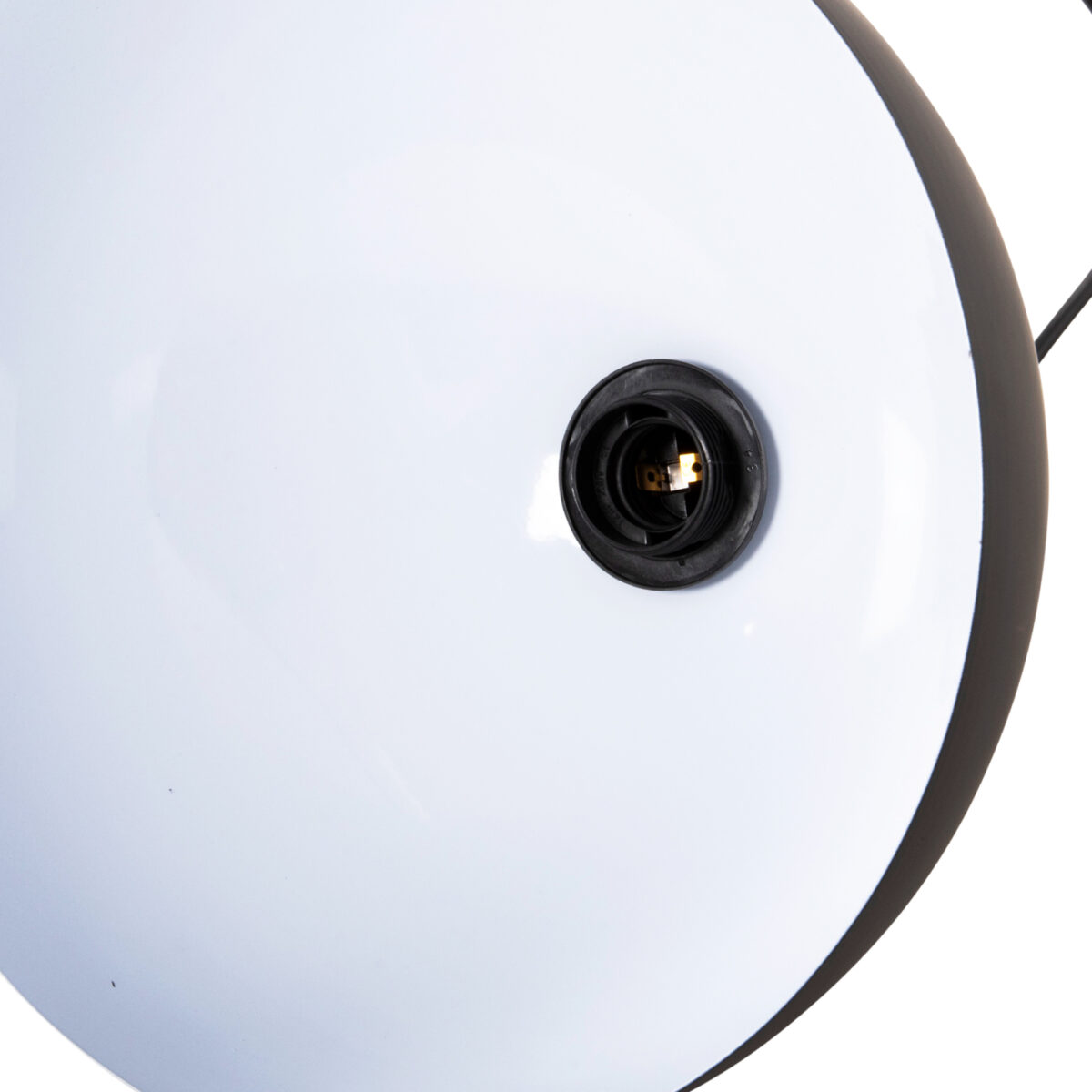 ΦΩΤΙΣΤΙΚΟ ΟΡΟΦΗΣ ΚΡΕΜΑΣΤΟ HM4110 ΜΑΥΡΗ ΜΕΤΑΛΛΙΚΗ ΚΑΜΠΑΝΑ Φ29Χ121Υεκ - Image 5