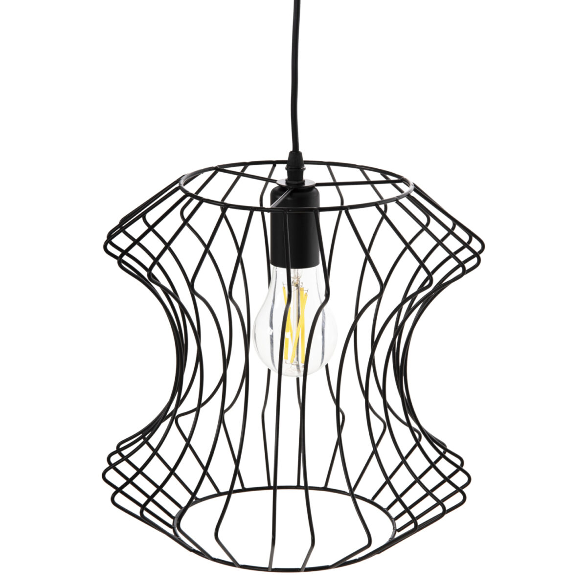 ΦΩΤΙΣΤΙΚΟ ΟΡΟΦΗΣ ΚΡΕΜΑΣΤΟ HM4112 ΜΑΥΡΟ ΜΕΤΑΛΛΟ Φ30x126Υεκ - Image 3