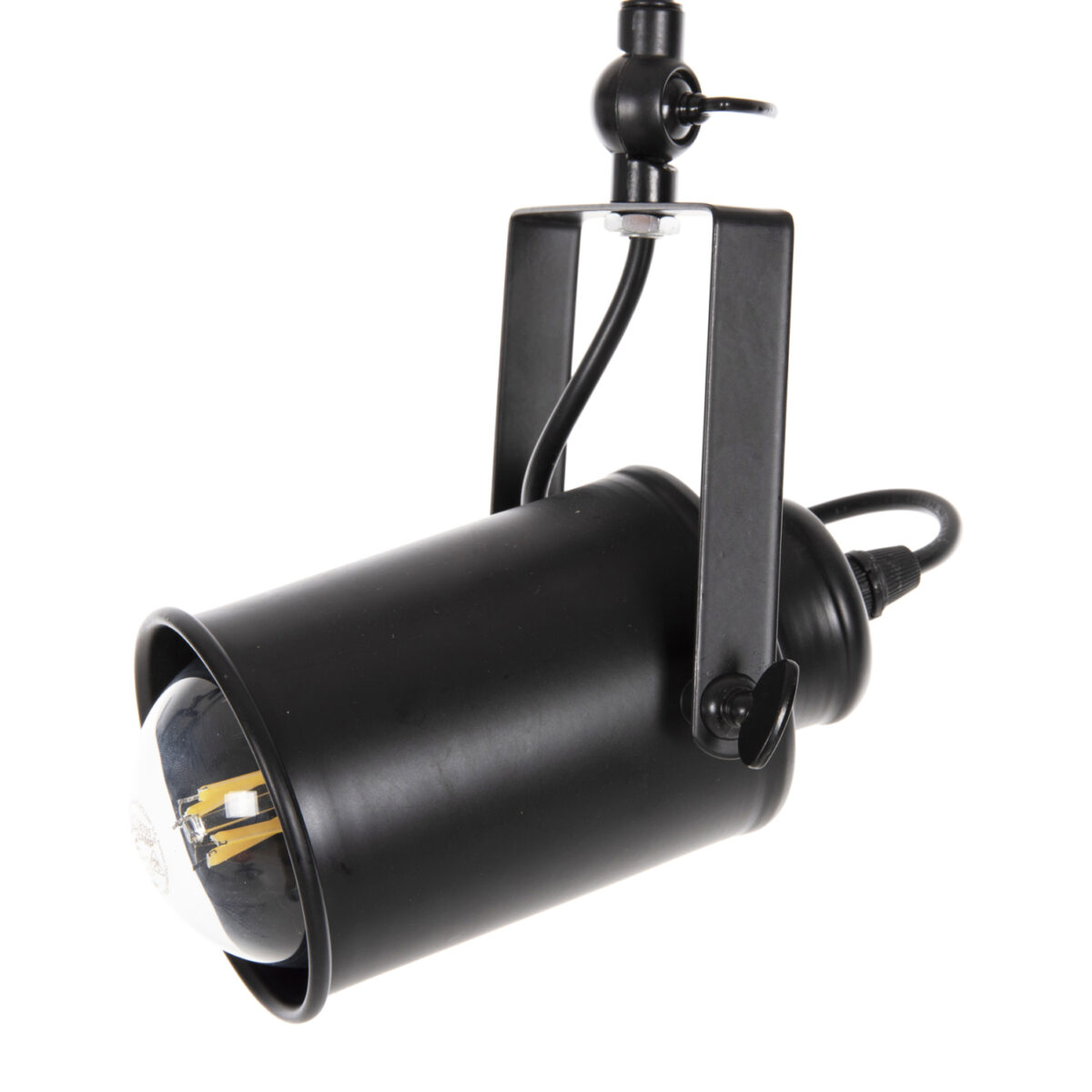 ΦΩΤΙΣΤΙΚΟ ΟΡΟΦΗΣ ΚΡΕΜΑΣΤΟ HM4124 3-ΦΩΤΟ ΜΑΥΡΟΙ ΜΕΤΑΛΛΙΚΟΙ ΠΡΟΒΟΛΕΙΣ 70,5x14x50Υεκ - Image 5