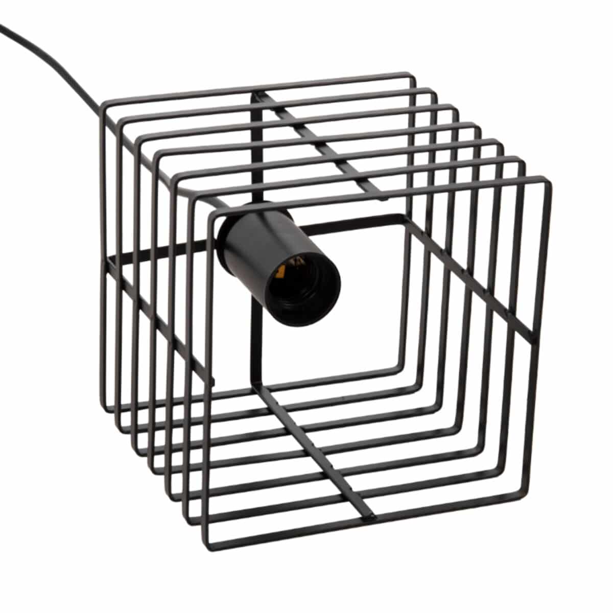 ΦΩΤΙΣΤΙΚΟ ΟΡΟΦΗΣ ΚΡΕΜΑΣΤΟ HM4131 ΜΑΥΡΟ ΜΕΤΑΛΛΙΚΟ ΚΑΠΕΛΟ 16x16x124Υεκ. - Image 6