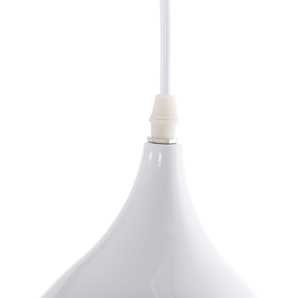 ΦΩΤΙΣΤΙΚΟ ΟΡΟΦΗΣ ΚΡΕΜΑΣΤΟ HM4138 ΛΕΥΚΟ ΜΕΤΑΛΛΙΚΟ 3ΦΩΤΟ Φ33x33-115Υεκ. - Image 5