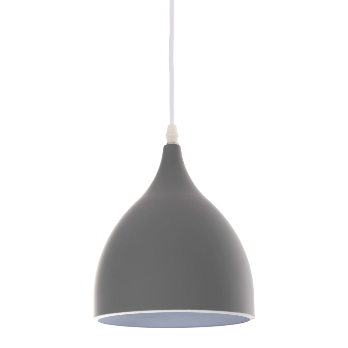 ΦΩΤΙΣΤΙΚΟ ΟΡΟΦΗΣ ΚΡΕΜΑΣΤΟ HM4139 ΓΚΡΙ ΜΕΤΑΛΛΙΚΟ 3ΦΩΤΟ Φ33x33-115Υεκ. - Image 3