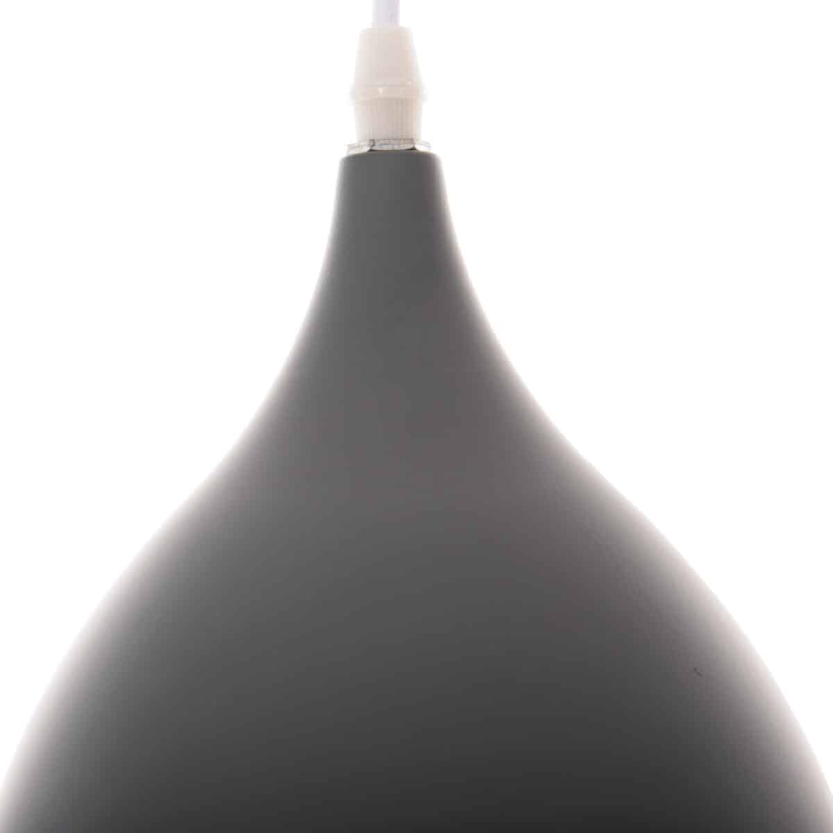 ΦΩΤΙΣΤΙΚΟ ΟΡΟΦΗΣ ΚΡΕΜΑΣΤΟ HM4139 ΓΚΡΙ ΜΕΤΑΛΛΙΚΟ 3ΦΩΤΟ Φ33x33-115Υεκ. - Image 4