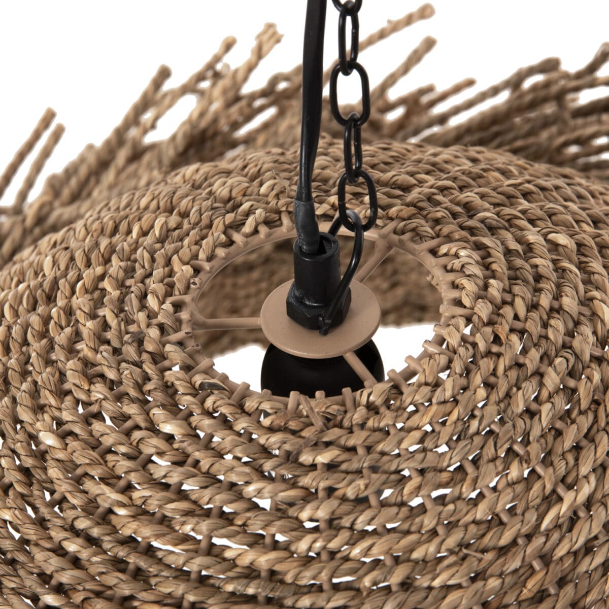 ΦΩΤΙΣΤΙΚΟ ΟΡΟΦΗΣ ΚΡΕΜΑΣΤΟ HM4347 SEAGRASS ΣΕ ΦΥΣΙΚΟ ΧΡΩΜΑ Φ72x30-140Υεκ. - Image 5