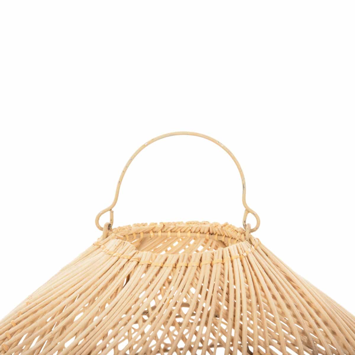 ΦΩΤΙΣΤΙΚΟ ΟΡΟΦΗΣ ΚΡΕΜΑΣΤΟ HM7878.02 RATTAN ΣΕ ΦΥΣΙΚΟ ΧΡΩΜΑ Φ58,5x31Yεκ - Image 5