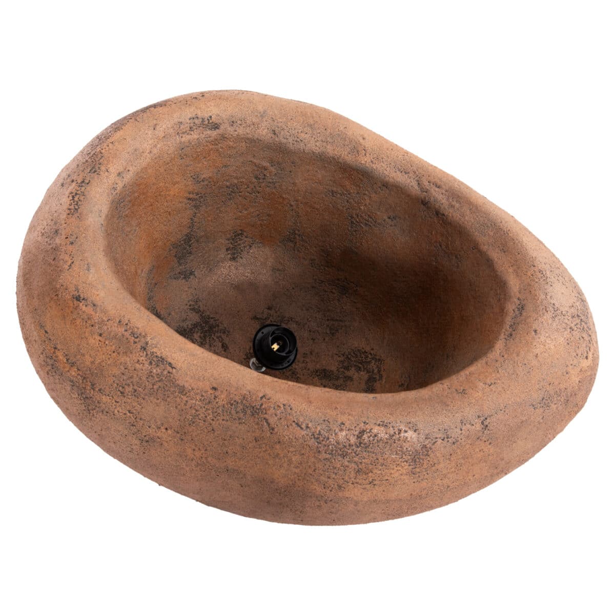 ΦΩΤΙΣΤΙΚΟ ΟΡΟΦΗΣ ΜΕ ΟΨΗ ΠΕΤΡΑΣ STONER (L) HM4419 ΣΚΟΥΡΟ ΜΠΕΖ 72x60x32Υεκ. - Image 6