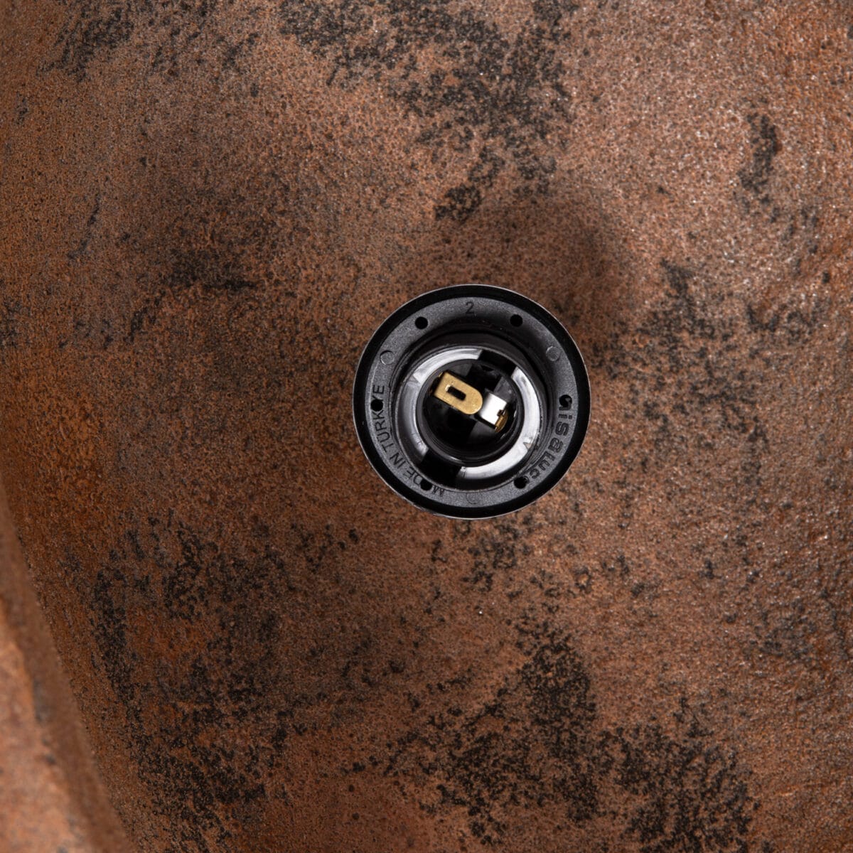 ΦΩΤΙΣΤΙΚΟ ΟΡΟΦΗΣ ΜΕ ΟΨΗ ΠΕΤΡΑΣ STONER (L) HM4419 ΣΚΟΥΡΟ ΜΠΕΖ 72x60x32Υεκ. - Image 8