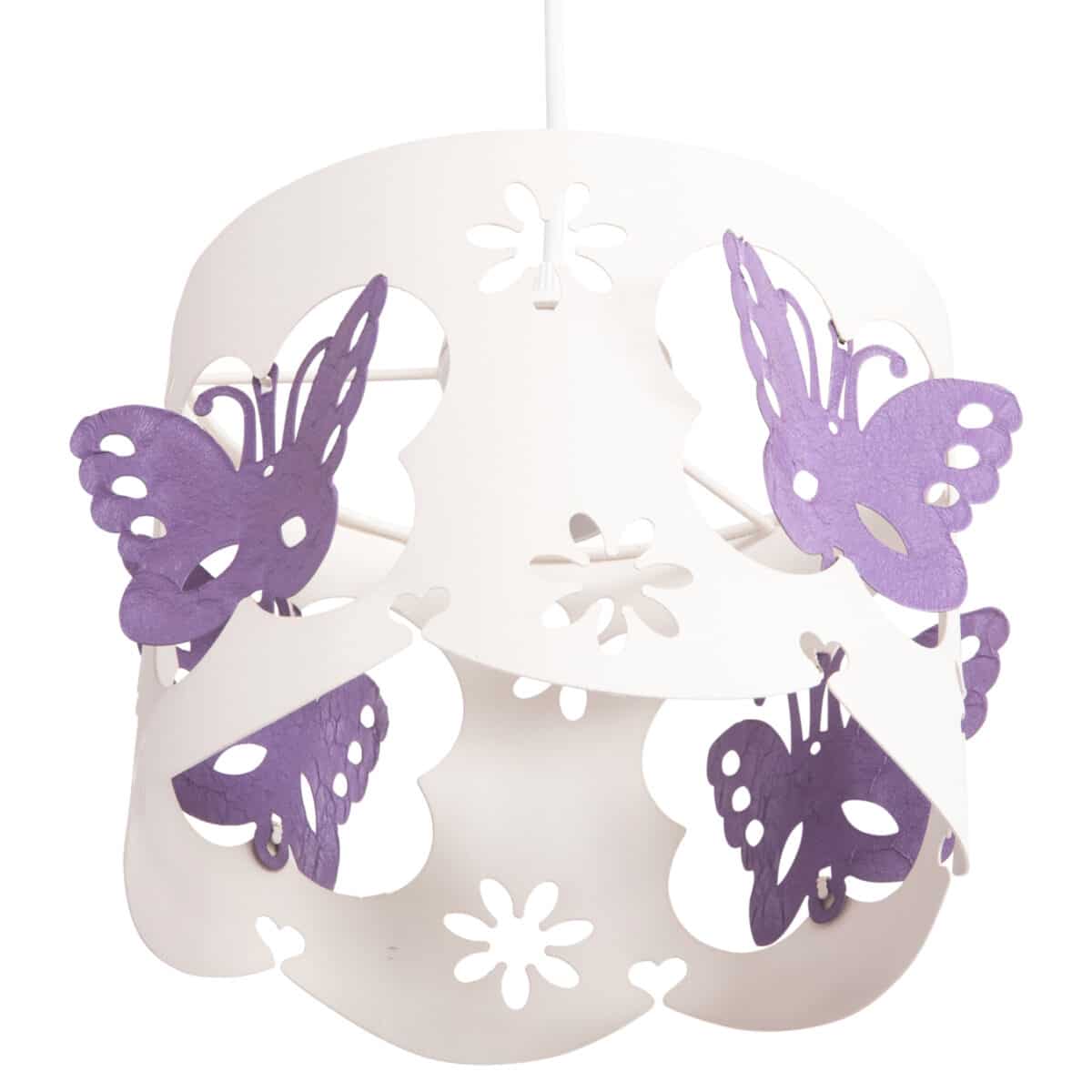 ΦΩΤΙΣΤΙΚΟ ΟΡΟΦΗΣ ΠΑΙΔΙΚΟ LEPTIR HM4705.02 ΜΕΤΑΛΛΙΚΟ ΜΩΒ-ΛΕΥΚΟ Φ23x70Υεκ. - Image 4