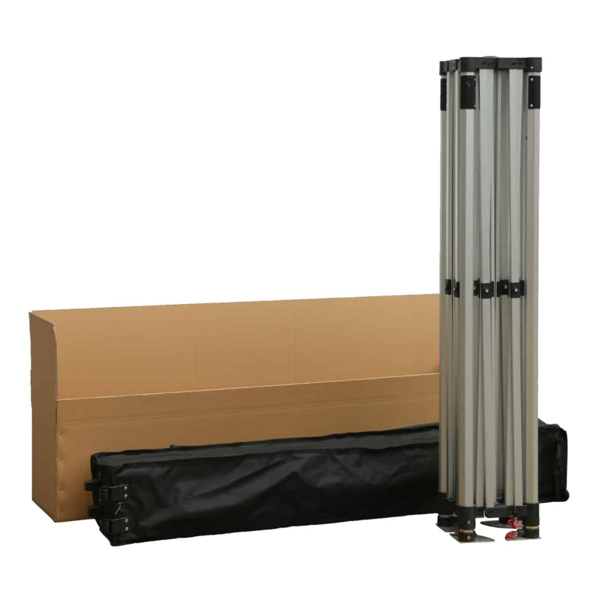 GAZEBO ΕΠΑΓΓΕΛΜΑΤΙΚΟ ΒΑΡΕΩΣ ΤΥΠΟΥ CRESSEN HM6305 ΠΤΥΣΣΟΜΕΝΟ ΑΛΟΥΜΙΝΙΟΥ 3x3x3,4Y - Image 3