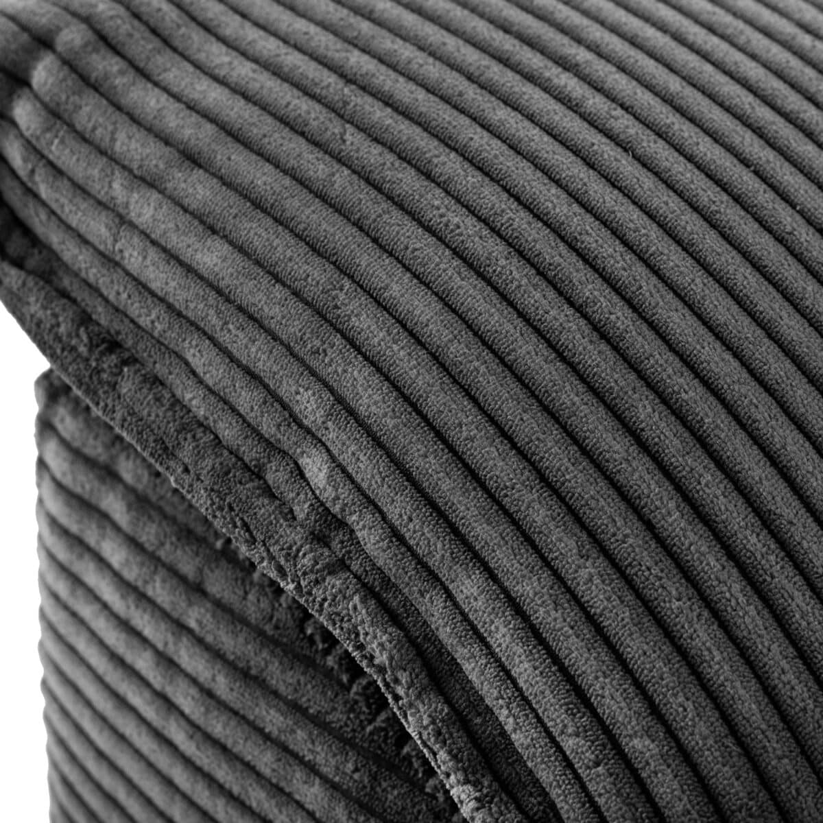 ΓΩΝΙΑΚΟΣ ΚΑΝΑΠΕΣ-ΚΡΕΒΑΤΙ ΜΕ ΑΠΟΘ.ΧΩΡΟ ALDO HM3276.02R ΑΝΘΡΑΚΙ ΥΦΑΣΜΑ 256x159x87Υεκ. - Image 10