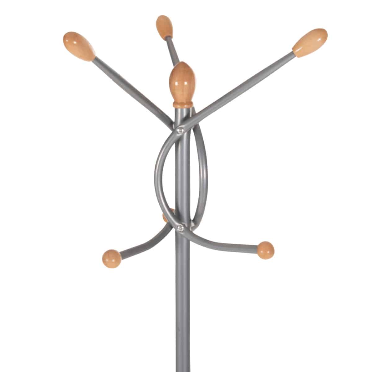 ΚΑΛΟΓΕΡΟΣ ΜΕΤΑΛΛΙΚΟΣ HM9575.40 ΣΕ ΑΣΗΜΙ ΧΡΩΜΑ-7 ΣΗΜΕΙΑ ΚΡΕΜΑΣΗΣ 41x41x176Y εκ. - Image 3