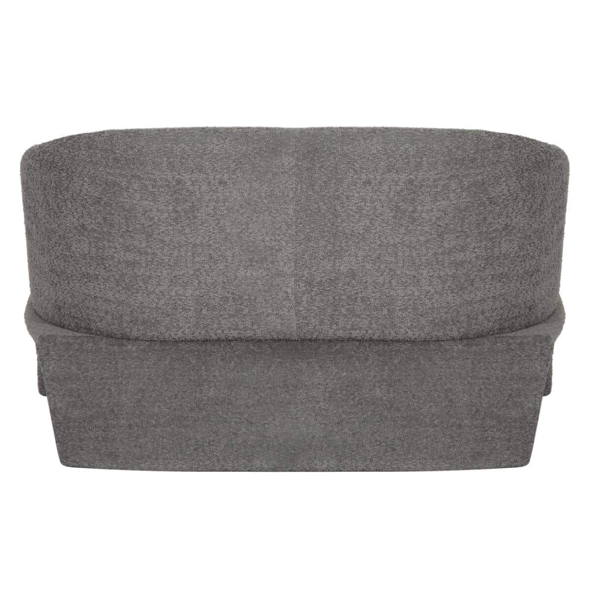 ΚΑΝΑΠΕΣ ΔΙΘΕΣΙΟΣ BEVY2 HM9678.01 ΓΚΡΙ ΜΠΟΥΚΛΕ ΥΦΑΣΜΑ-ΜΕΤΑΛΛΙΚΟΣ ΣΚΕΛΕΤΟΣ 128x72x74Υεκ. - Image 5