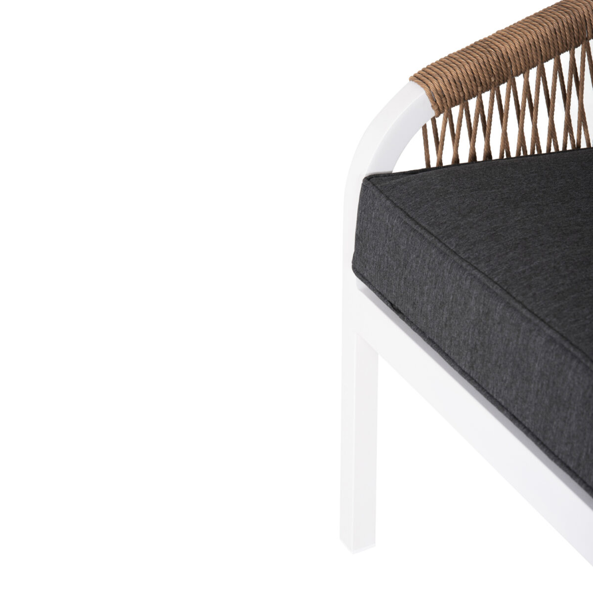 ΚΑΝΑΠΕΣ ΕΞ.ΧΩΡΟΥ 3ΘΕΣΙΟΣ MAERLY HM6055.01 ΑΛΟΥΜΙΝΙΟ ΛΕΥΚΟ-ΣΧΟΙΝΙ-ΑΝΘΡΑΚΙ ΜΑΞΙΛΑΡΙΑ - Image 9