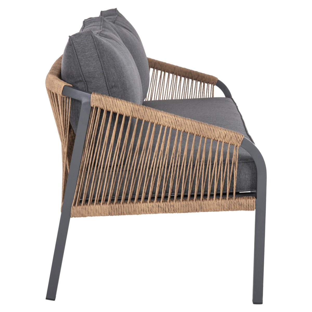 ΚΑΝΑΠΕΣ ΕΞ.ΧΩΡΟΥ 3ΘΕΣΙΟΣ MAERLY HM6055.03 ΑΛΟΥΜΙΝΙΟ ΑΝΘΡΑΚΙ-ΣΧΟΙΝΙ-ΑΝΘΡΑΚΙ ΜΑΞΙΛΑΡΙΑ - Image 4