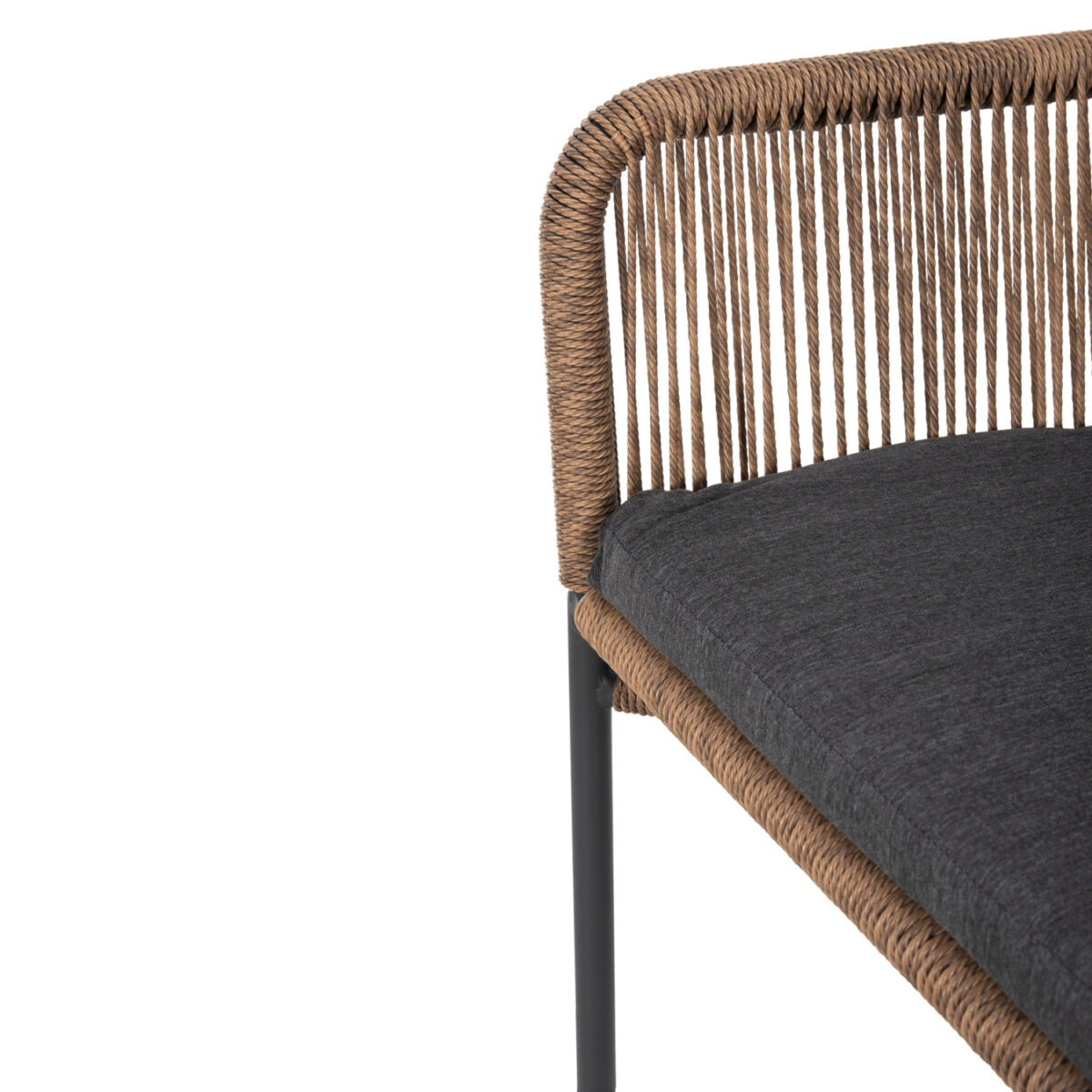 ΚΑΝΑΠΕΣ ΕΞ.ΧΩΡΟΥ BAFFIN HM6054.03 ΑΛΟΥΜ. ΑΝΘΡΑΚΙ-ΣΥΝΘ.RATTAN ΜΠΕΖ-ΑΝΘΡΑΚΙ ΜΑΞΙΛΑΡΙΑ - Image 9