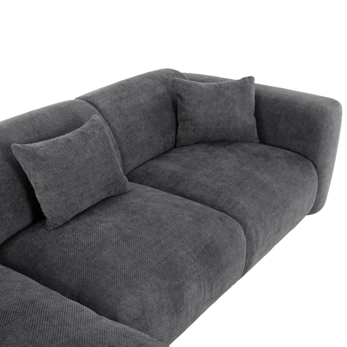 ΚΑΝΑΠΕΣ ΓΩΝΙΑ (ΑΡΙΣΤΕΡΗ) BRICKEN HM3275.04L ΑΝΘΡΑΚΙ ΥΦΑΣΜΑ 110-282x98-160x72Υεκ. - Image 9