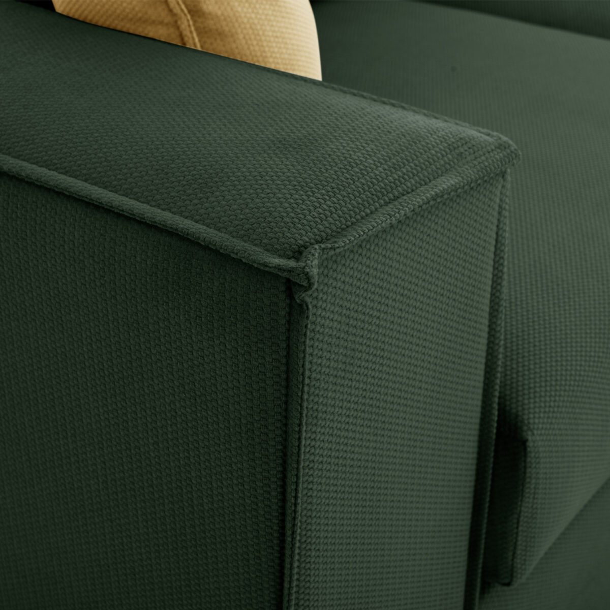 ΚΑΝΑΠΕΣ ΓΩΝΙΑ ΠΟΛΥΜΟΡΦΙΚΟΣ MONZA ΥΦΑΣΜΑ ΑΛΕΚΙΑΣΤΟ ΠΡΑΣΙΝΟ 265x185x98Yεκ. HM3256.17 - Image 9