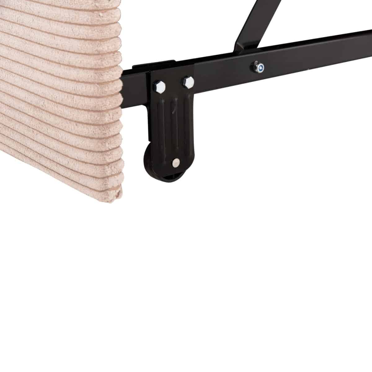 ΚΑΝΑΠΕΣ-ΚΡΕΒΑΤΙ-ΑΡΙΣΤ.ΓΩΝΙΑ ΜΕ ΑΠΟΘ.ΧΩΡΟ ALDO HM3276.01L ΜΠΕΖ ΥΦΑΣΜΑ 256x159x87Υεκ - Image 10