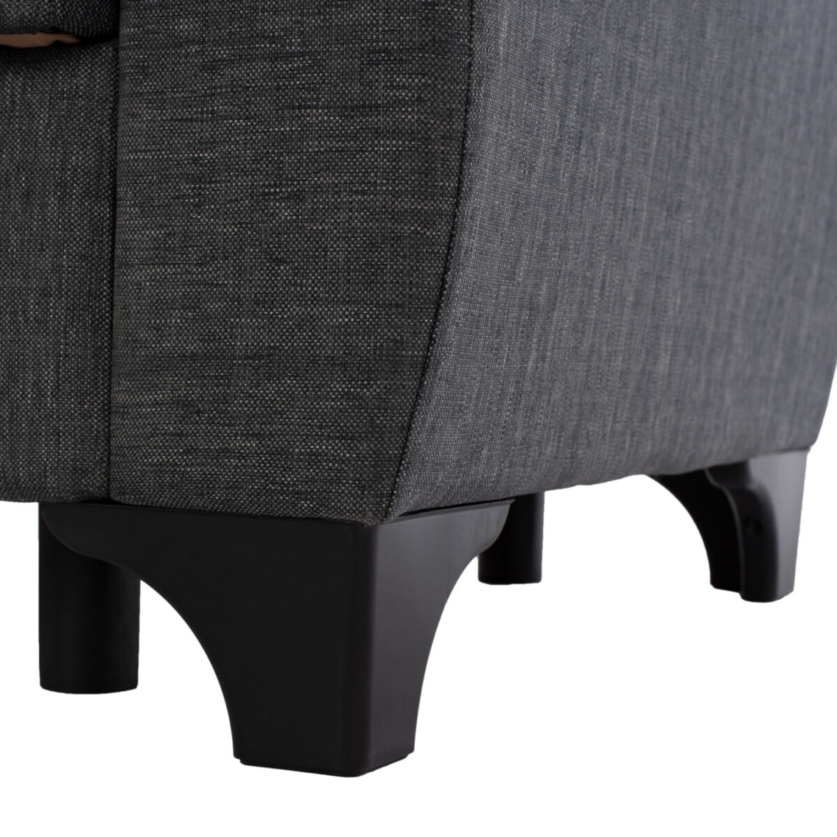 ΚΑΝΑΠΕΣ ΚΡΕΒΑΤΙ HEMA ΔΙΘΕΣΙΟΣ  ΨΗΛΗ ΠΛΑΤΗ ΓΚΡΙ HM3243.03 160x84x88 εκ. - Image 10