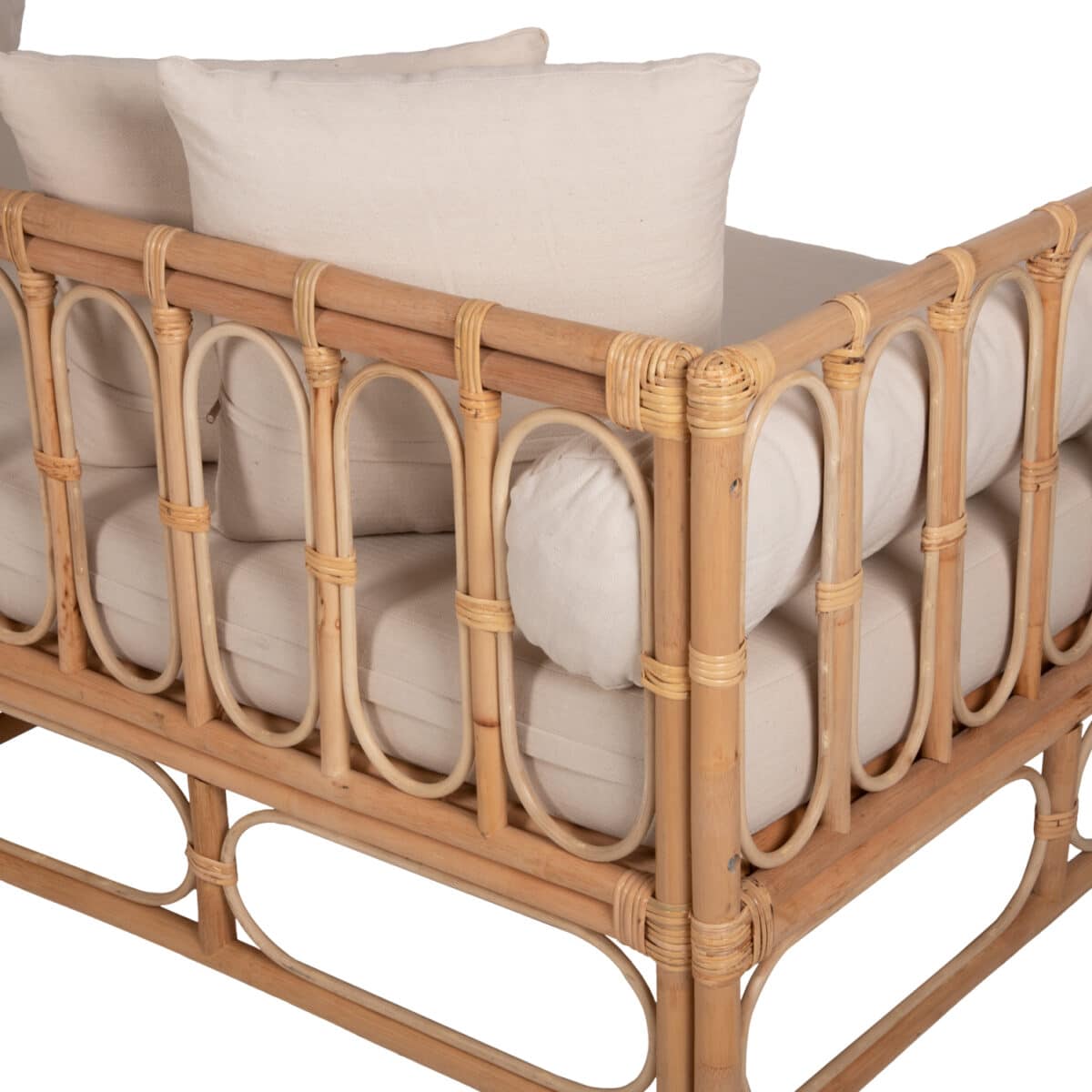 ΚΑΝΑΠΕΣ-ΚΡΕΒΑΤΙ ΕΞ. ΧΩΡΟΥ LIGNANO HM9660 RATTAΝ ΦΥΣΙΚΟ-ΜΠΕΖ ΜΑΞΙΛΑΡΙΑ 200x100x75Υεκ. - Image 10