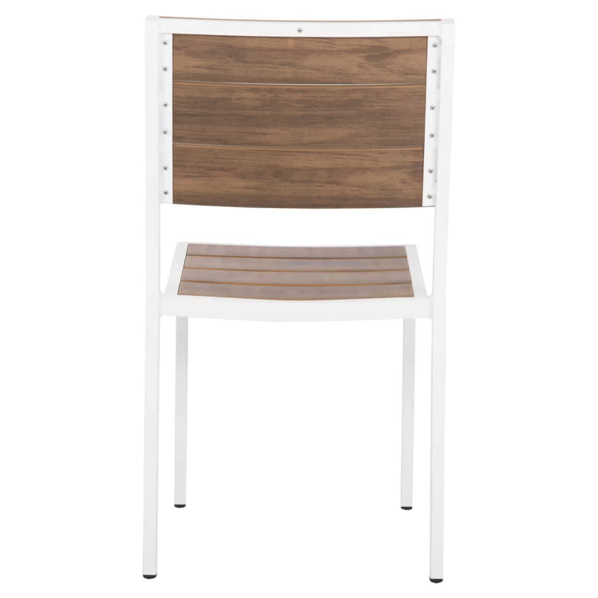 ΚΑΡΕΚΛΑ ΑΛΟΥΜΙΝΙΟΥ SAGA HM6063.01 ΛΕΥΚΗ ΜΕ POLYWOOD 46x52x86Υεκ. - Image 6