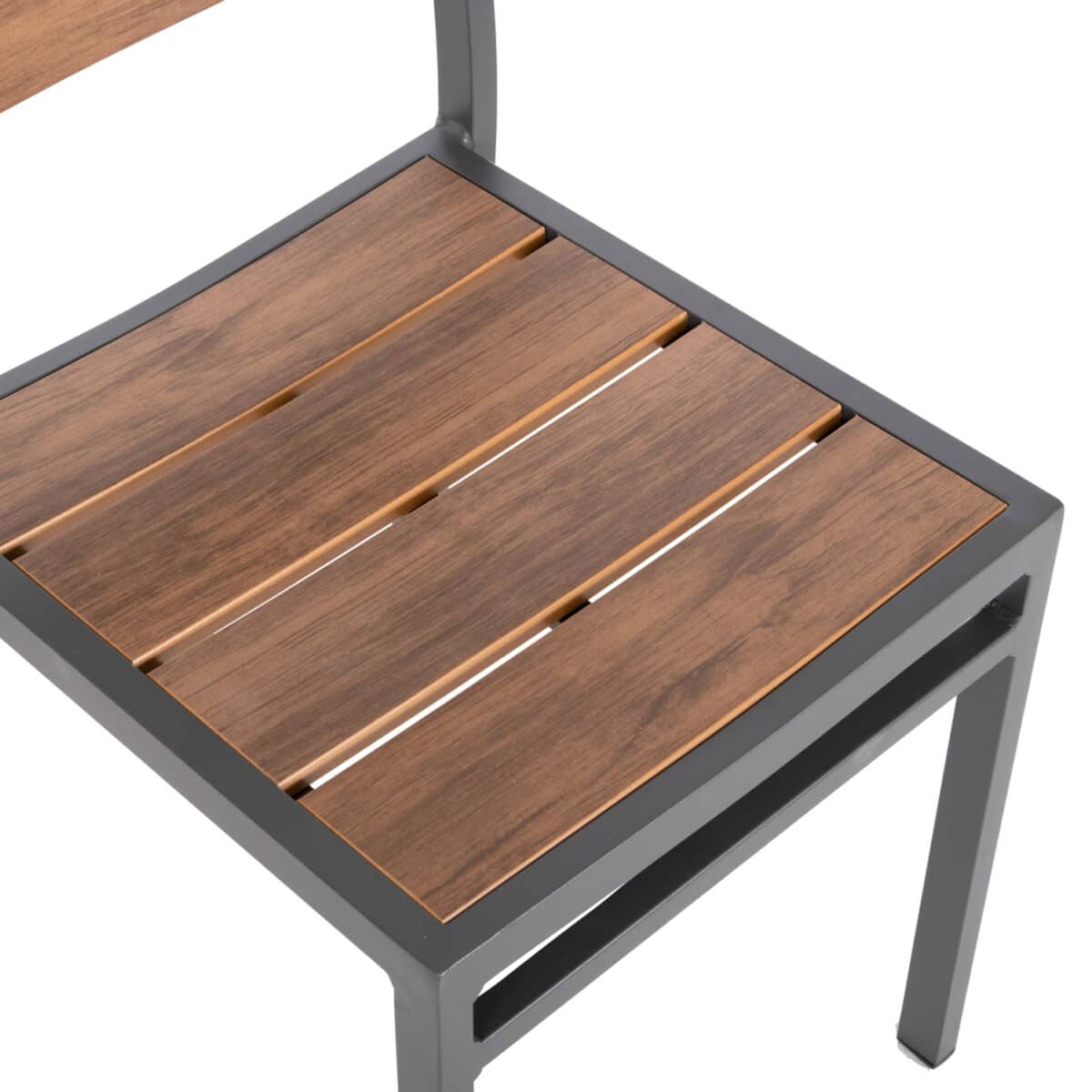 karekla-aloyminioy-fb9606302-skoyro-gkri-7 ΚΑΡΕΚΛΑ ΑΛΟΥΜΙΝΙΟΥ SAGA HM6063.02 ΣΚΟΥΡΟ ΓΚΡΙ ΜΕ POLYWOOD 46x52x86Υεκ. - Image 8