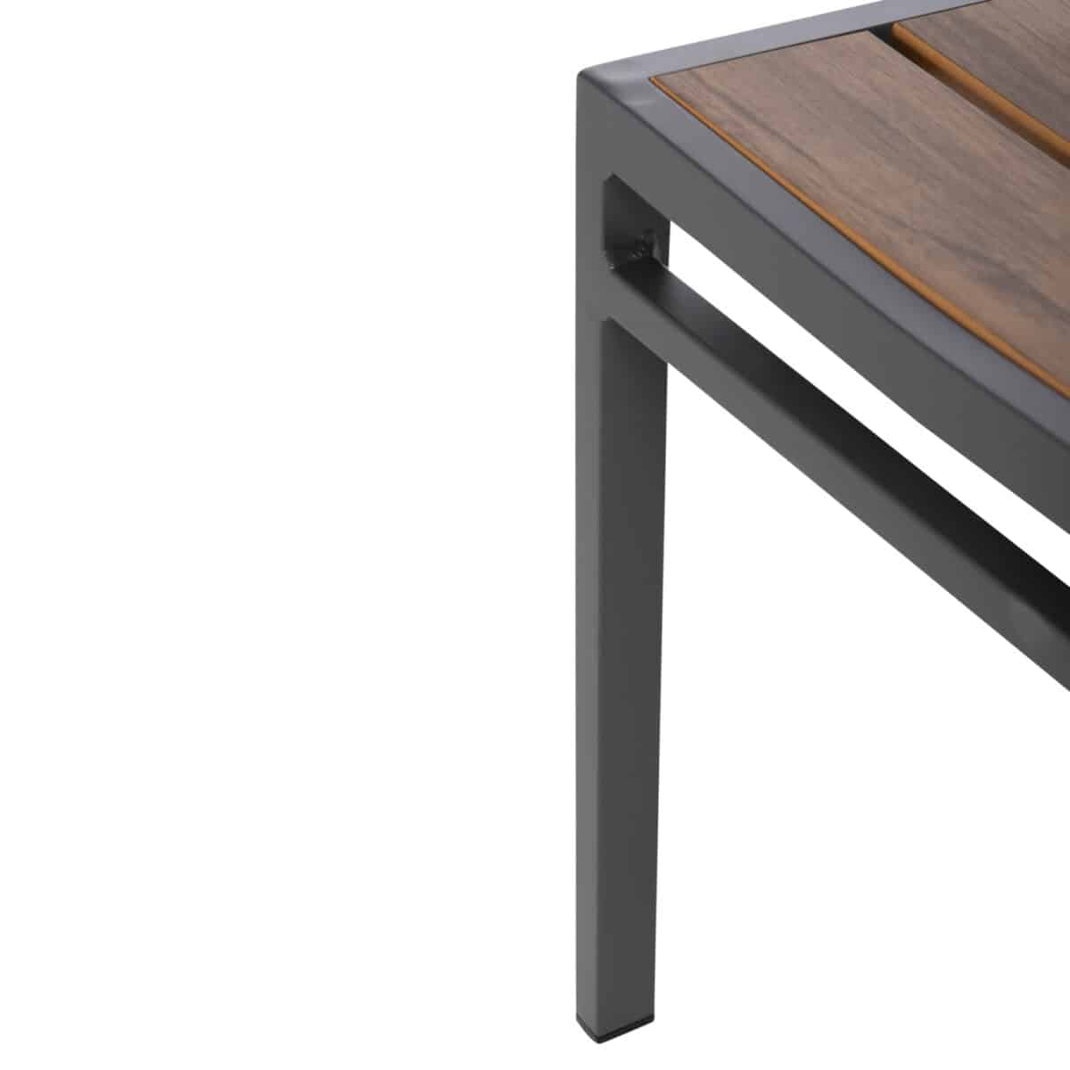 karekla-aloyminioy-fb9606302-skoyro-gkri-8 ΚΑΡΕΚΛΑ ΑΛΟΥΜΙΝΙΟΥ SAGA HM6063.02 ΣΚΟΥΡΟ ΓΚΡΙ ΜΕ POLYWOOD 46x52x86Υεκ. - Image 9