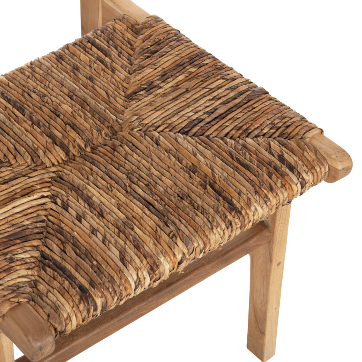 ΚΑΡΕΚΛΑ ΑΠΟ ΞΥΛΟ ΤΕΑΚ ME ΨΑΘΙΝΗ ΠΛΑΤΗ ΚΑΙ ΚΑΘΙΣΜΑ ΦΥΣΙΚΟ ΧΡΩΜΑ 51x60,5x86Yεκ.HM9399.11 - Image 8