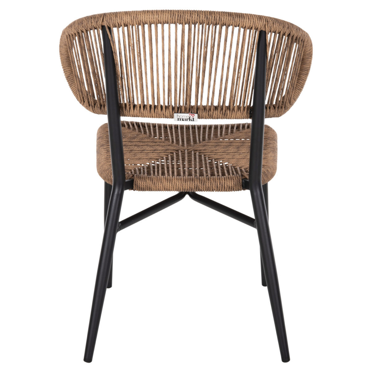 ΚΑΡΕΚΛΑ ΕΞ.ΧΩΡΟΥ EULO HM6049.02 ΑΛΟΥΜΙΝΙΟ ΣΕ ΜΑΥΡΟ -ΣΥΝΘΕΤΙΚΟ RATTAN - Image 6