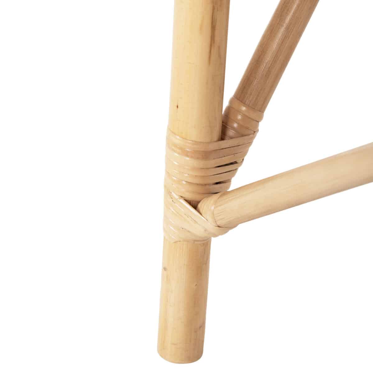 ΚΑΡΕΚΛΑ ΕΞΩΤ.ΧΩΡΟΥ CELLION HM9812.01 ΡΑΒΔΟΙ RATTAN ΣΕ ΦΥΣΙΚΟ ΧΡΩΜΑ 76x72x83Υεκ. - Image 10