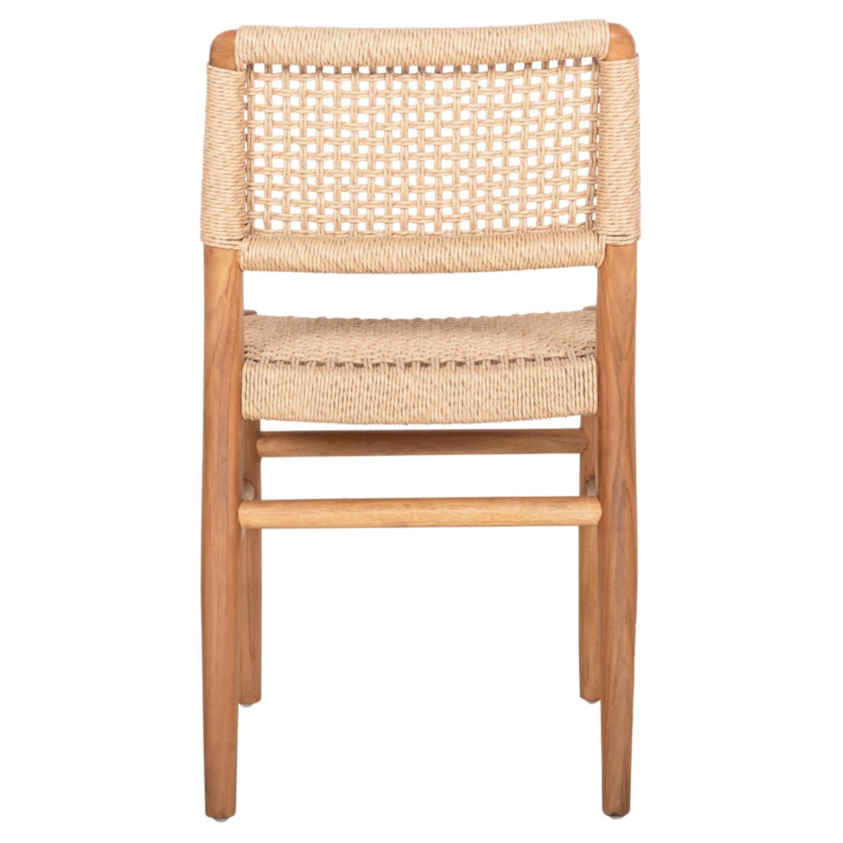 ΚΑΡΕΚΛΑ ROSCO HM6133 ΞΥΛΟ ΤΕΑΚ ΦΥΣΙΚΟ-ΣΧΟΙΝΙ VIRO ΜΠΕΖ 46x55x79Υεκ. - Image 6