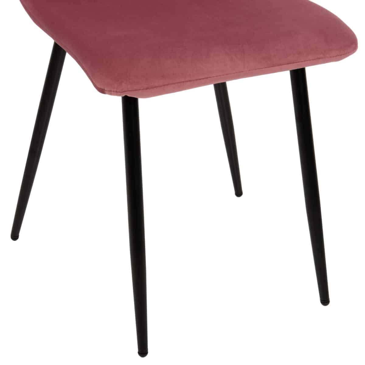 ΚΑΡΕΚΛΑ LATRELL HM8587.02 ΒΕΛΟΥΔΟ ΣΑΠΙΟ ΜΗΛΟ ΜΕ ΜΑΥΡΑ ΜΕΤΑΛΛΙΚΑ ΠΟΔΙΑ 43x54x88Υεκ. - Image 9