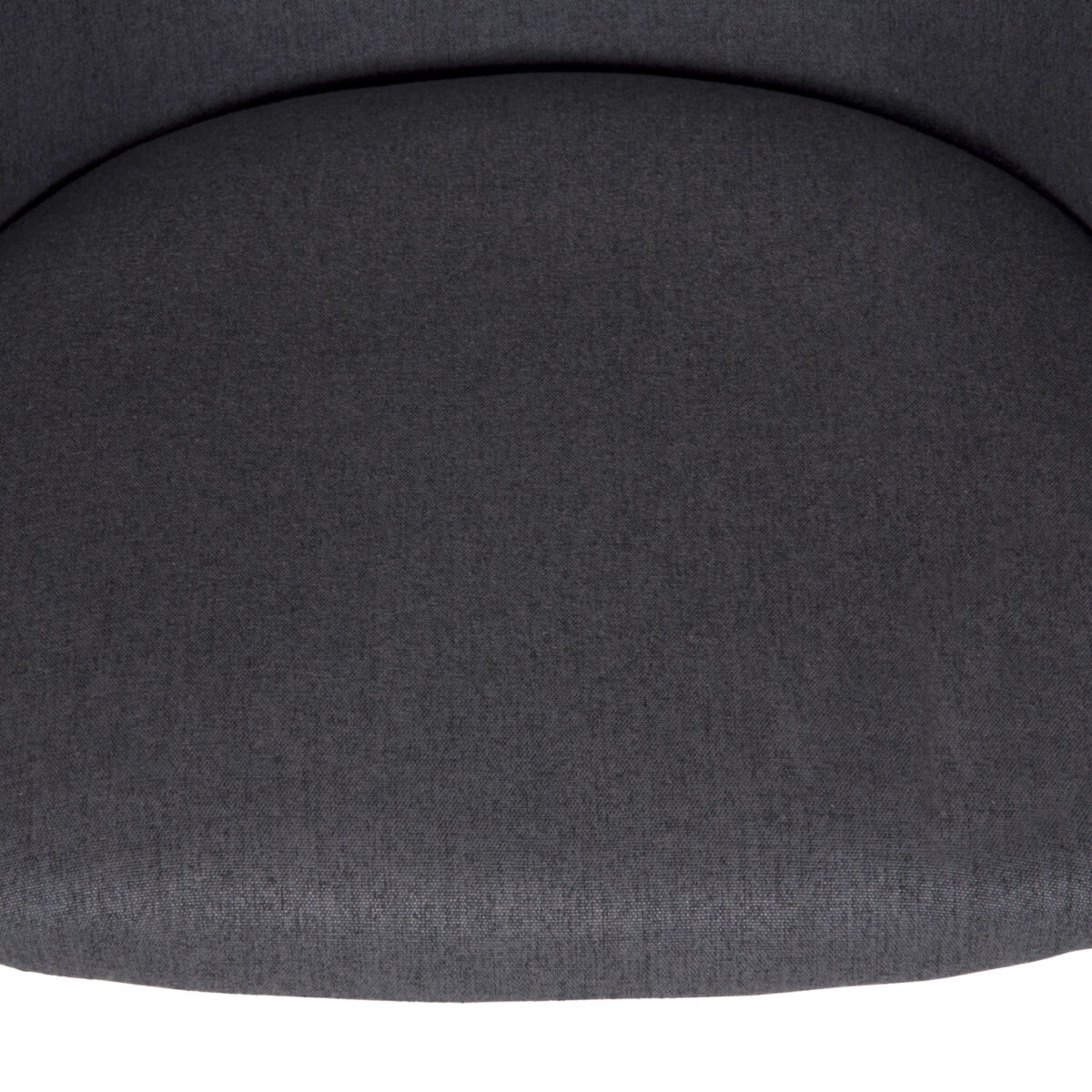 ΚΑΡΕΚΛΑ ISIAH HM9615.01 ΓΚΡΙ ΥΦΑΣΜΑ-ΜΑΥΡΑ ΜΕΤΑΛΛΙΚΑ ΠΟΔΙΑ 56x56x76Υ εκ. - Image 8