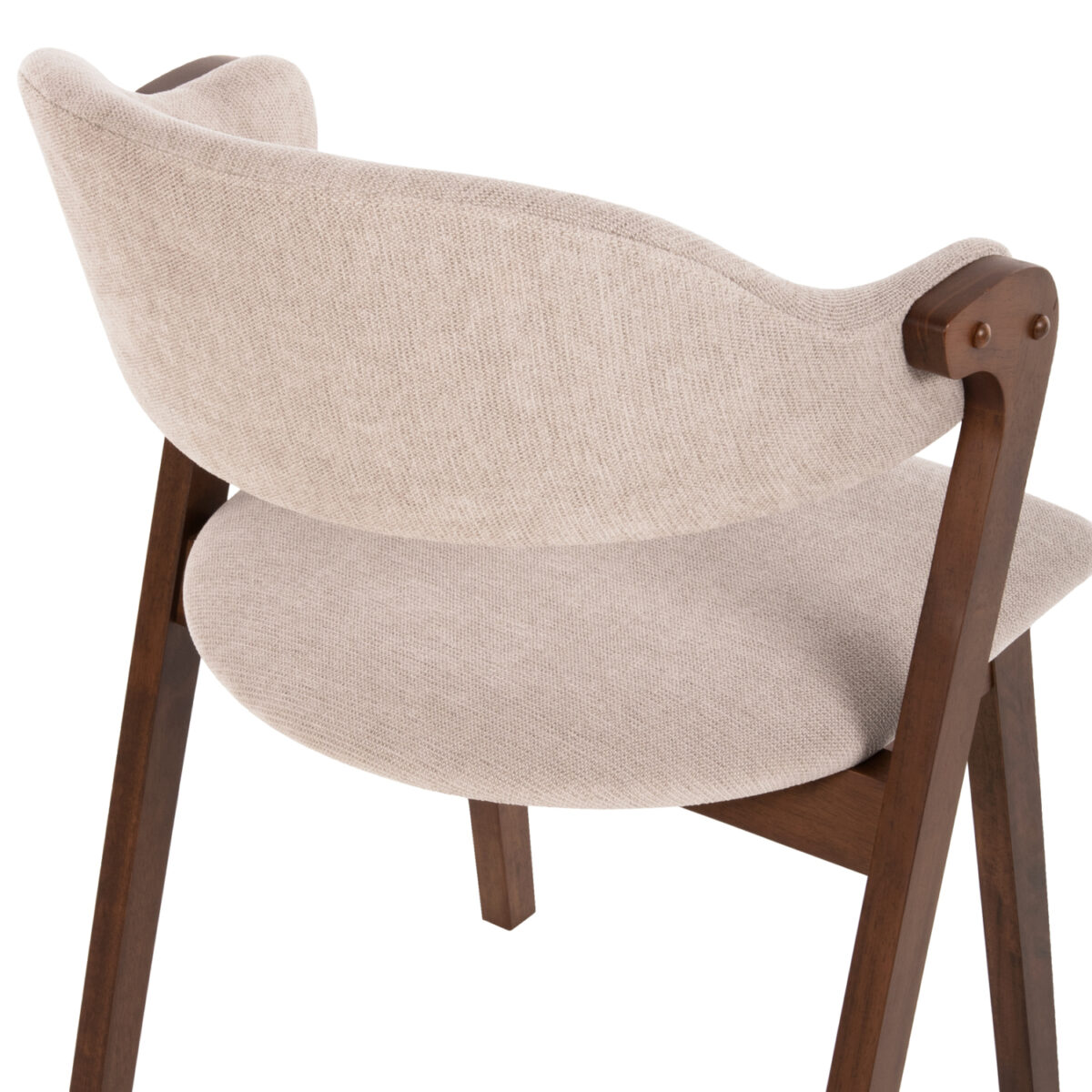 ΚΑΡΕΚΛΑ RIDER HM9734.02 RUBBERWOOD ΣΕ ΚΑΡΥΔΙ-ΥΦΑΣΜΑ ΕΚΡΟΥ 59x59x83Yεκ. - Image 10