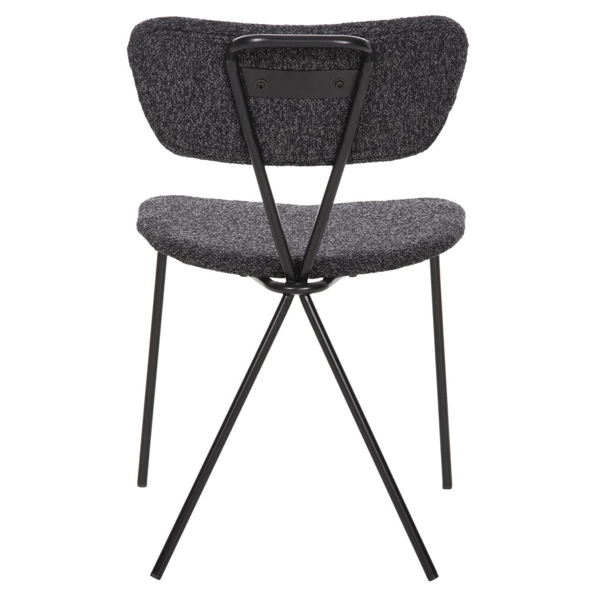 ΚΑΡΕΚΛΑ DORY HM9855.04 ΜΕΤΑΛΛΙΚΟΣ ΣΚΕΛΕΤΟΣ ΜΑΥΡΟΣ-ΣΚΟΥΡΟ ΓΚΡΙ ΥΦΑΣΜΑ 48,5x61x76Υεκ. - Image 6